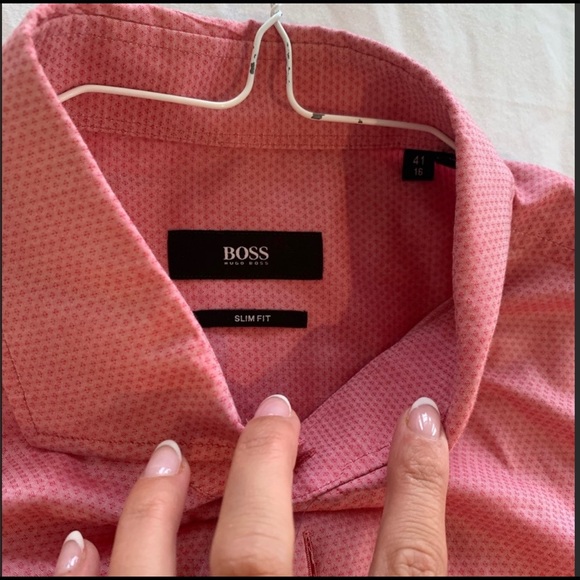 MENS HUGO BOSS DRESS SHIRT - Picture 4 of 5